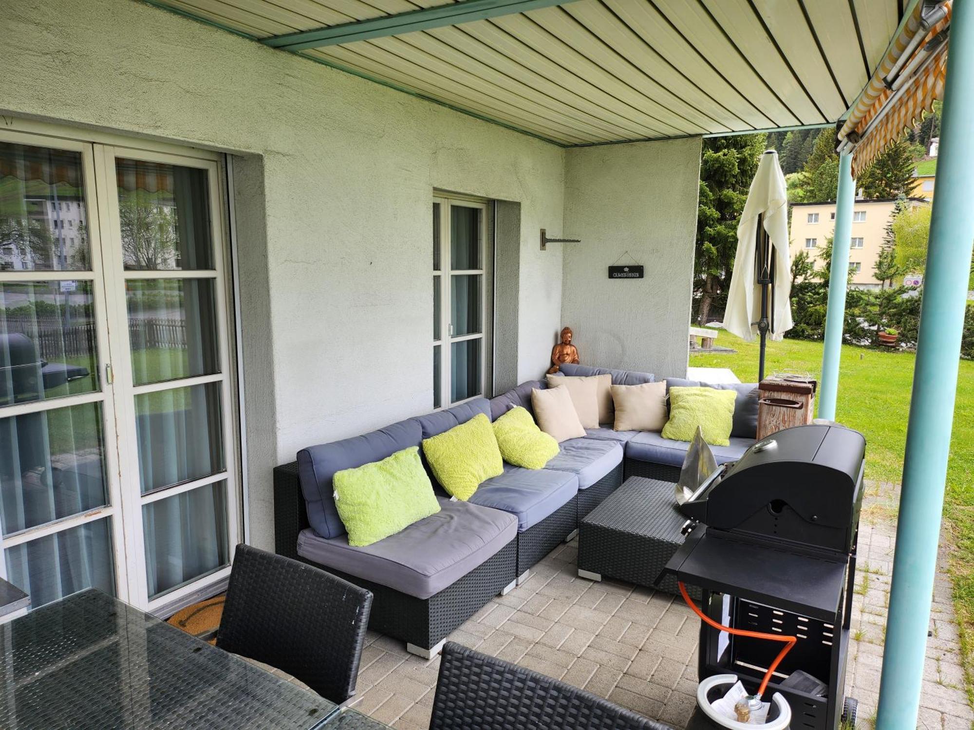 4 115m2 Gartenwohnung An Der Jakobshorn Talstation Neben Wander- Und Mountainbikeparadise * Davos